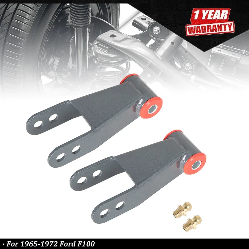 2" Rear Drop Shackle Lowering Kit for Ford F100 (1965â1972)