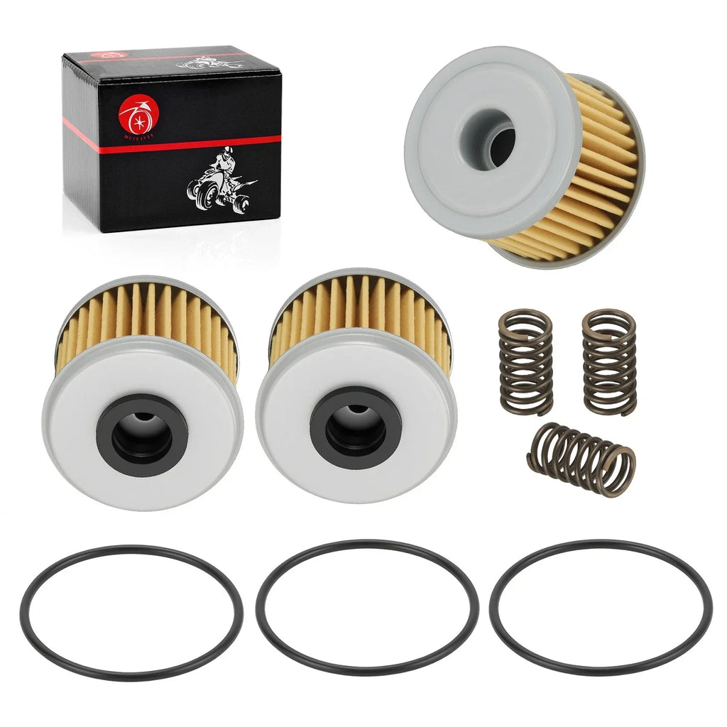 3 x Oil Filter & O-Ring Spring for Honda CRF450RWE CRF450RX CRF450X (2002–2024)