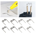 500-Piece Plastic Repair Welding Kit for Sheet Metal