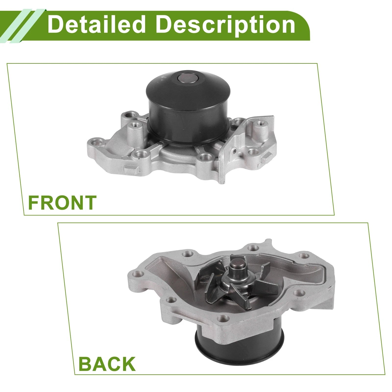 Engine Water Pump for Mitsubishi Lancer (1994–1996) MD302010