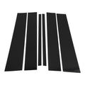 6 Pcs Door Pillar Window Trim for Nissan Armada (2004–2015) Black