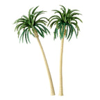 10pcs Miniature Coconut Palm Trees for Landscape Garden Park Railway