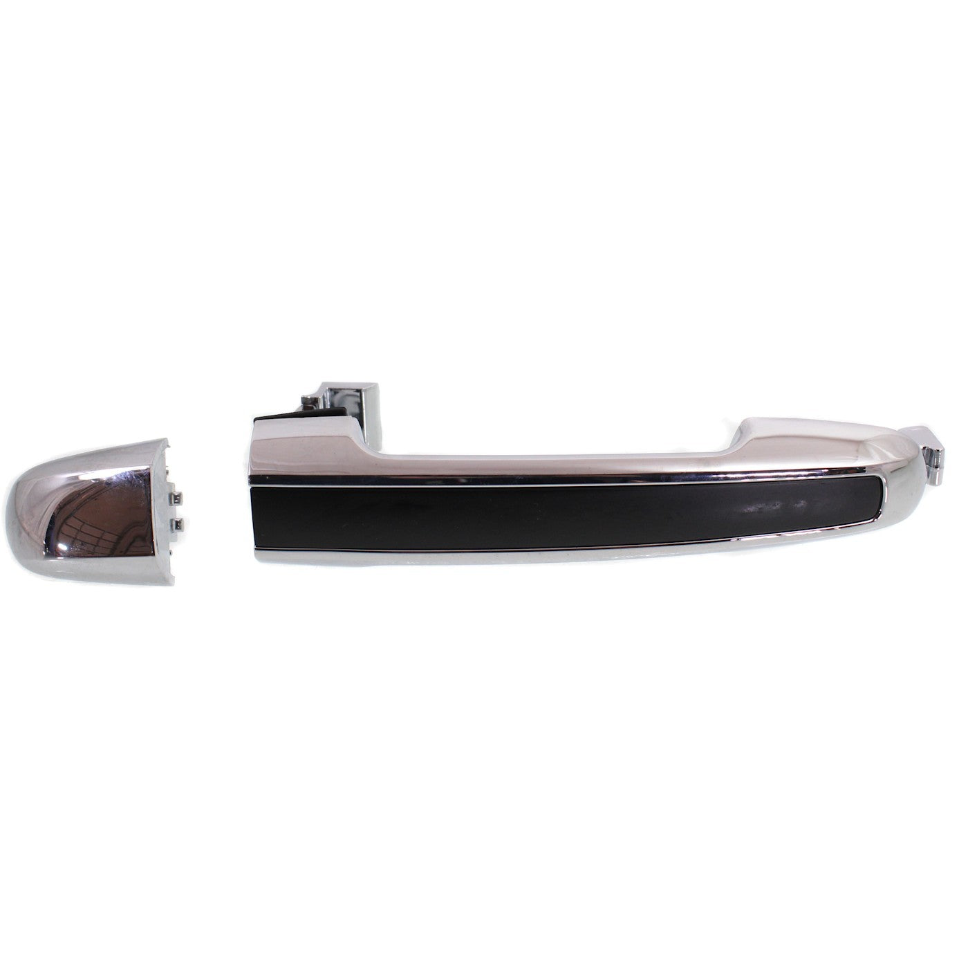 Front Outer Door Handle with Chrome Black Insert for Hyundai Sonata (2006–2010)