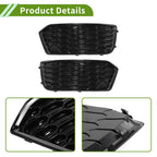 1 Pair Fog Light Grills for Audi Q5 (No. 80A807679D/80A807680D)