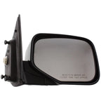 Power Mirror Set of 2 for Honda Ridgeline (2006–2014) Textured Black Manual Fold