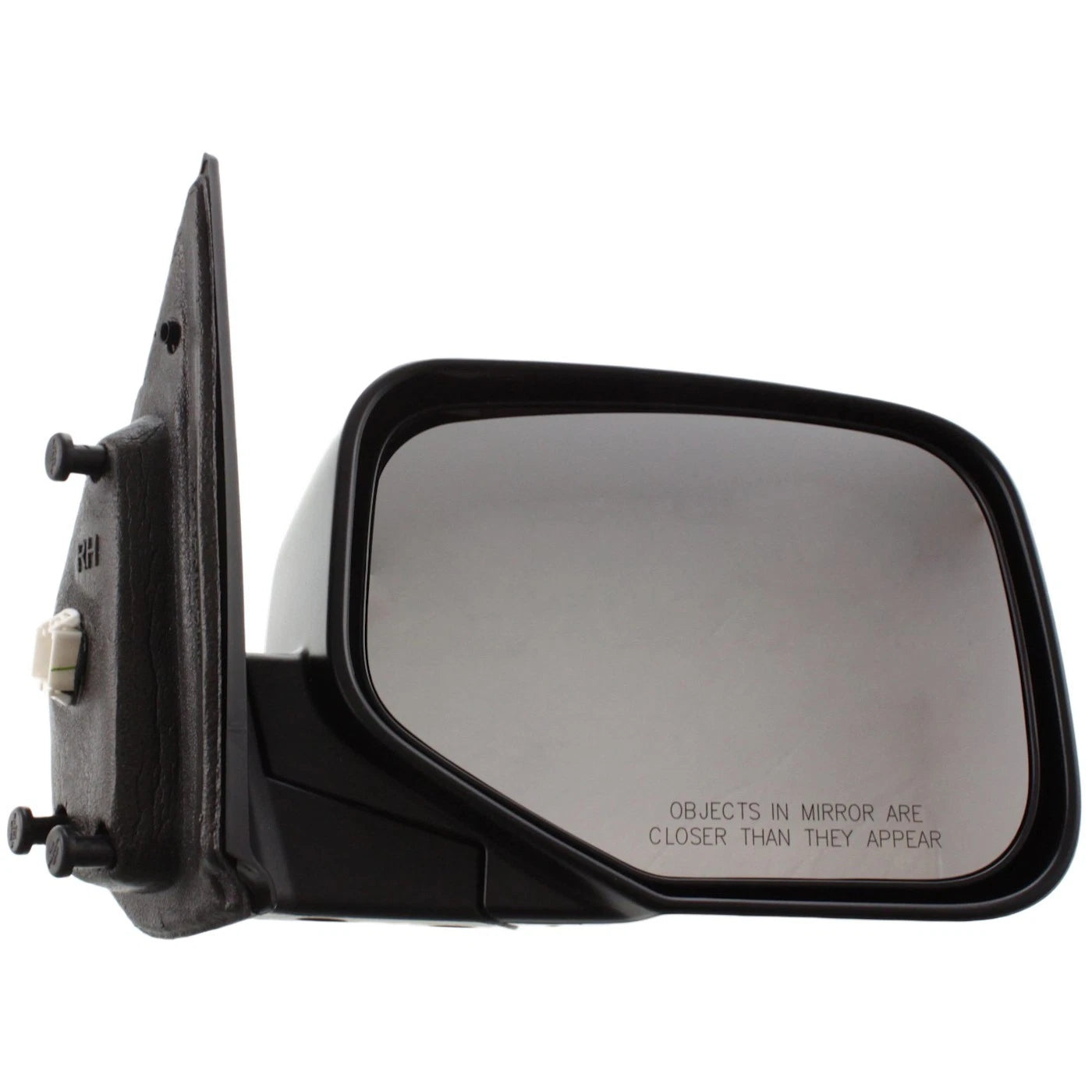 Power Mirror Set of 2 for Honda Ridgeline (2006–2014) Textured Black Manual Fold