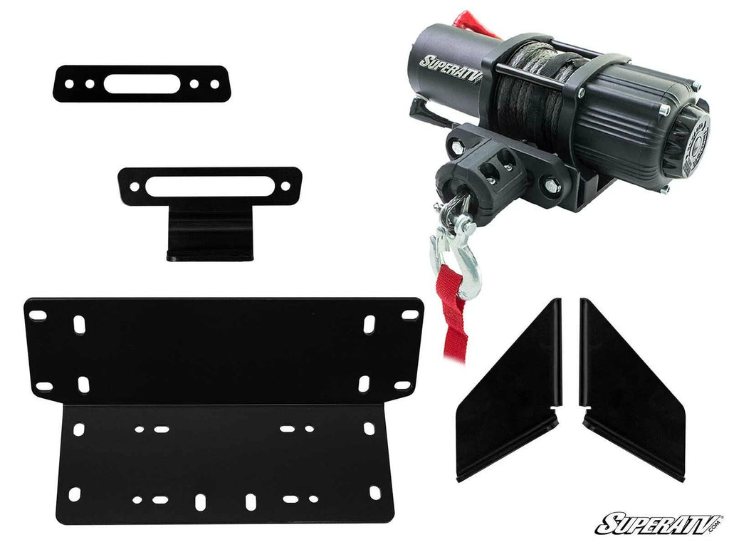 3500 lb Winch & Mounting Plate for Kawasaki Teryx 800 / 4 (2014–2023)