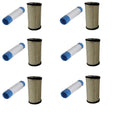 6X Inner & Outer Air Filter for JCB (Replaces 32/919901)