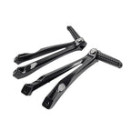 Rear Passenger Footrests Foot Pegs Bracket for Yamaha YZF R1 (2004–2008) Black