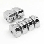Chrome Control Switch Housing Button Cap Kit for Harley Softail (2011)