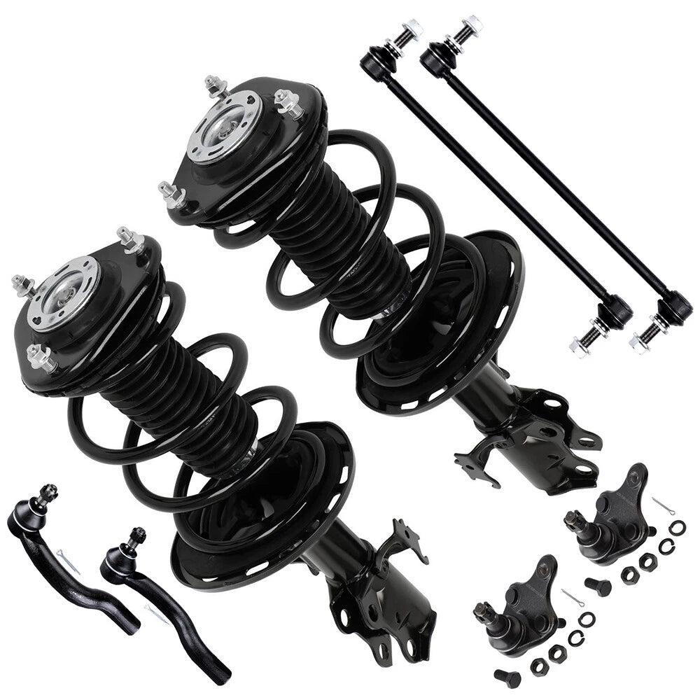 Front Struts Sway Bars Tie Rods Ball Joints for Scion tC (2011–2016)