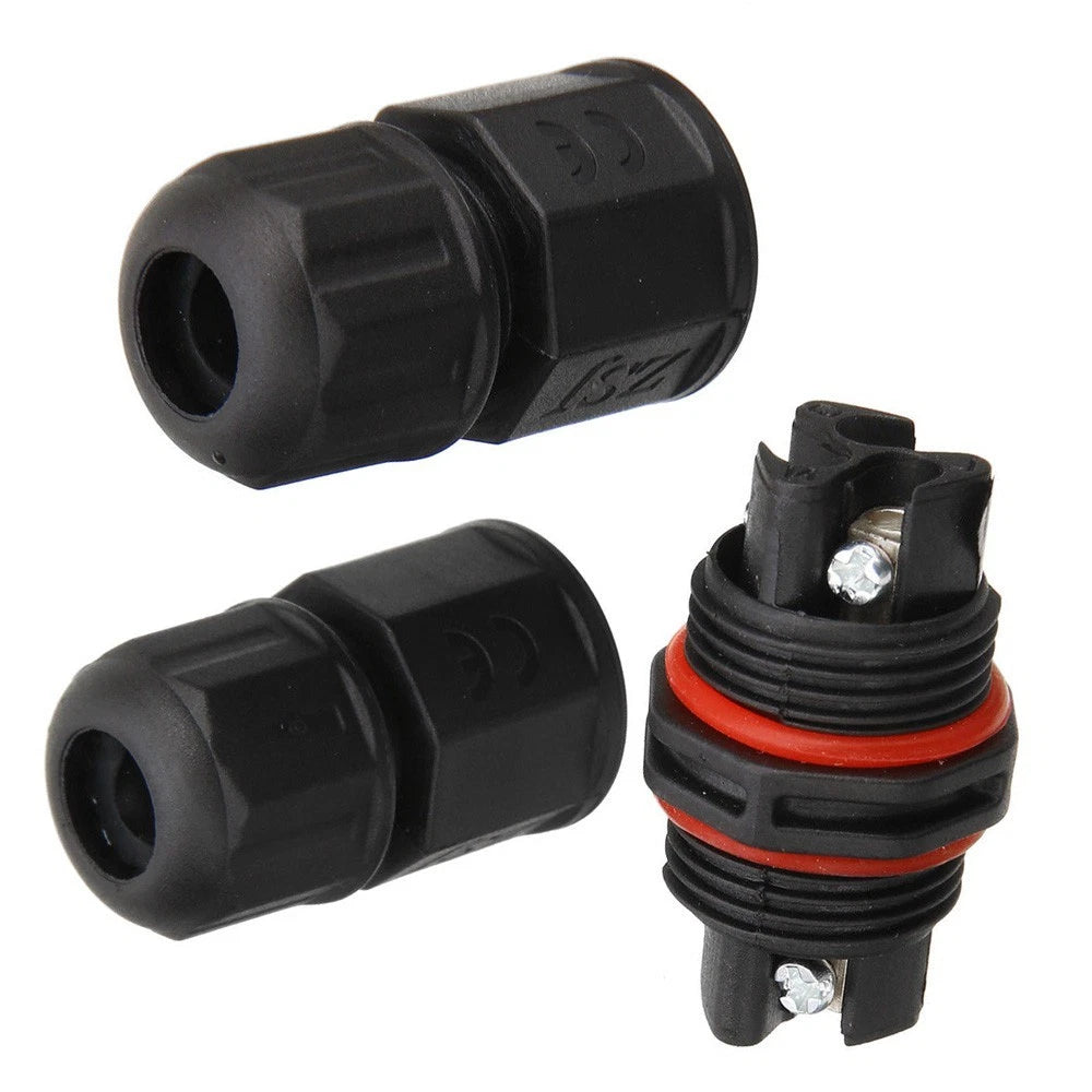Screw Fixed IP67 Waterproof 2/3 Pin Gauge Electrical Connector Cable