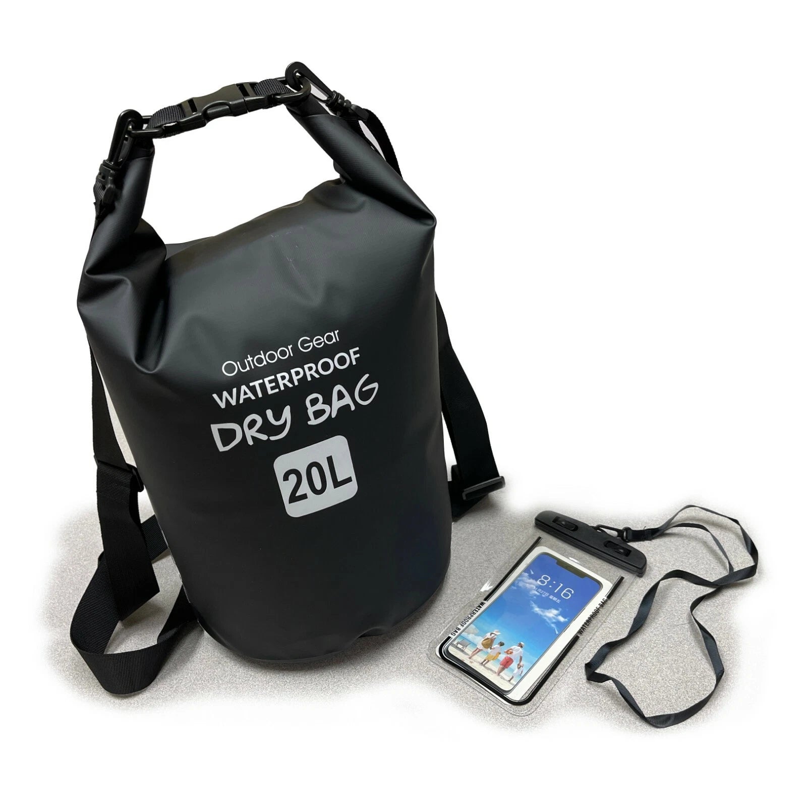 Waterproof Dry Bag Roll Top Sack for Kayaking, Rafting, Hiking (2023)