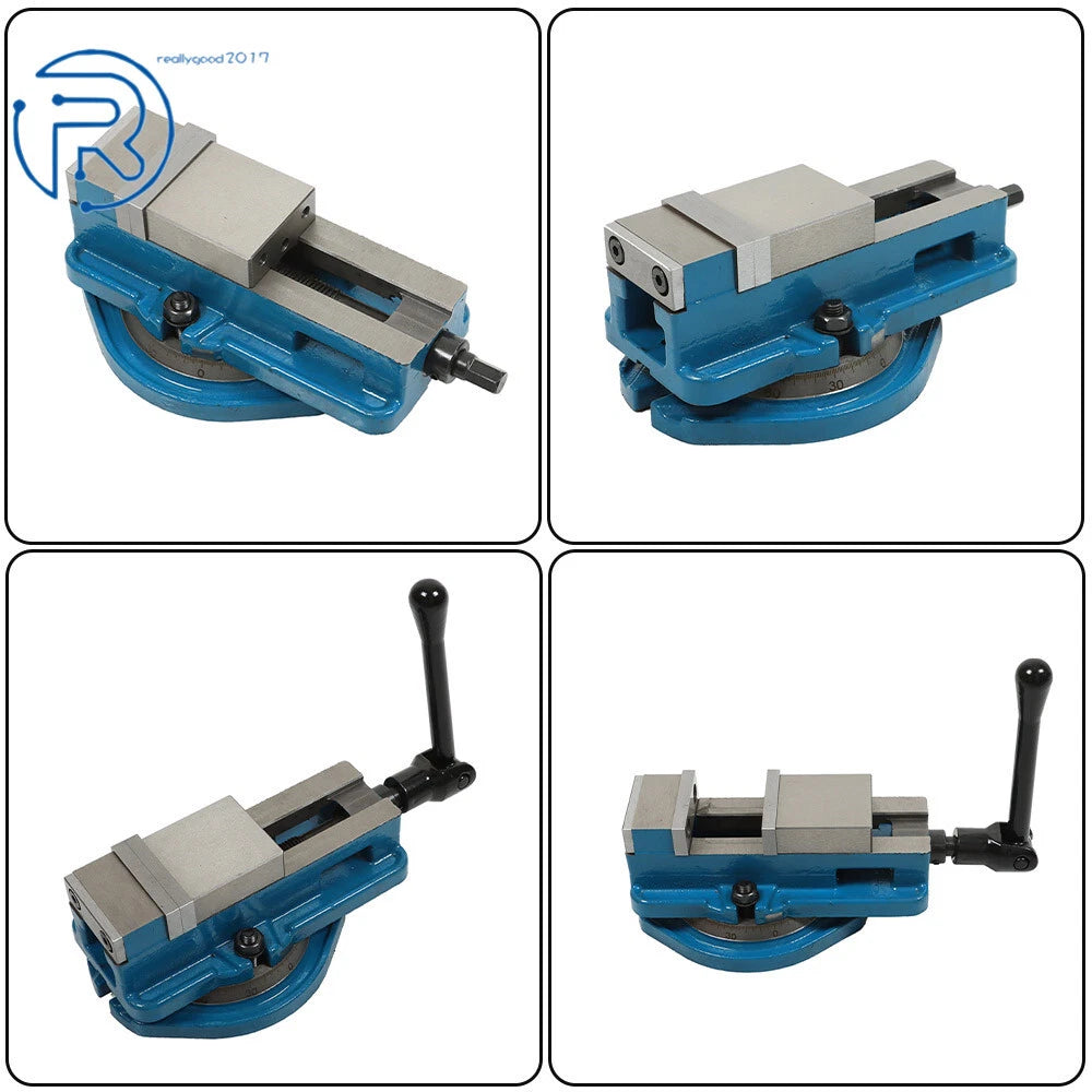 2" Precision Mill Vise for Milling Shaping (360 Degree Swiveling Base)