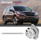 Alternator for Honda CR-V (1997–2001) 2.0L 95Amp
