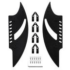 CNC Driver Floorboards Foot Pegs Set of 2 for Harley Electra Glide (2000–2023)