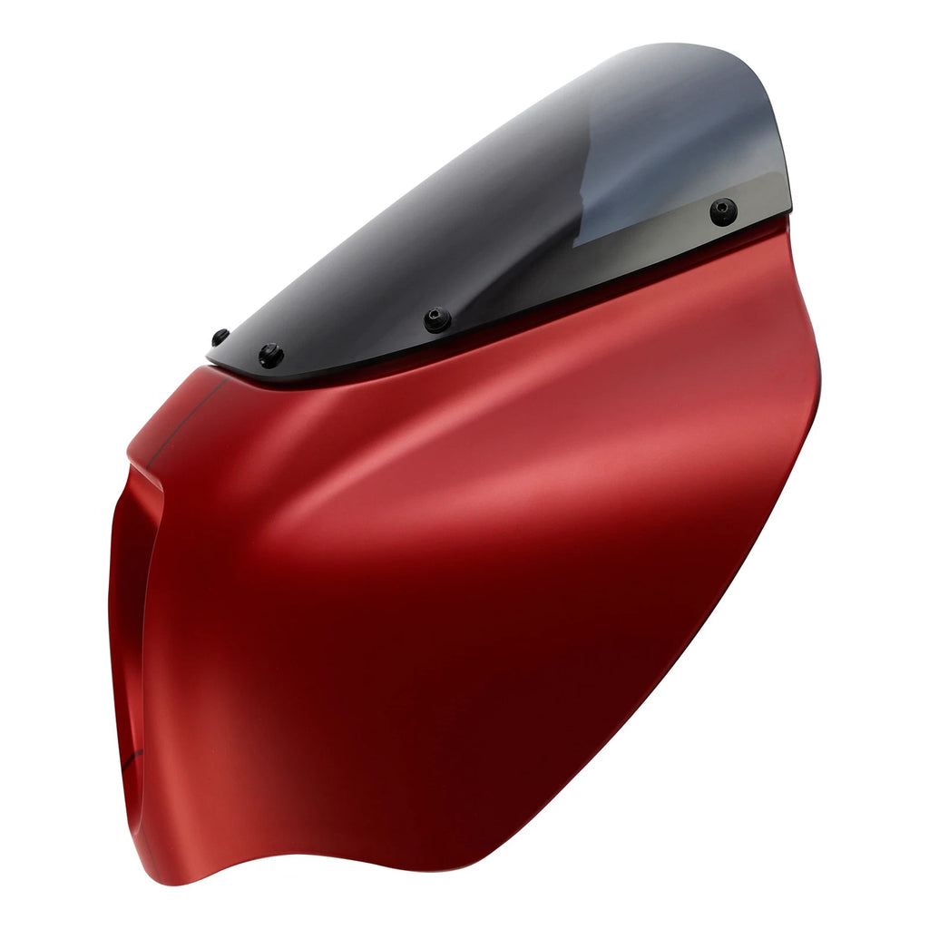 Headlight Fairings for Harley Softail FXST (2018–2025) Wicked Red Denim