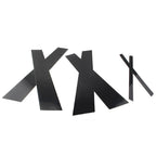 Set of 6 Door Trim Pillar Posts Cover Kit for KIA Optima (2011–2015) Gloss Black