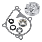 Water Pump Bearing Seal Impeller Gasket Kit for Kawasaki KFX700 (2004–2009, 2011)