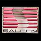 Metal Emblem Chrome Saleen Logo for Cars and Trucks 17x23 (2005–2025)