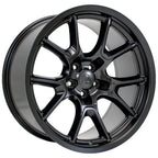 20 Inch Satin Black Wheel Replacement for 2005–2008 Dodge Magnum (One)