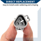 3 Pin Headlight Fog Lamp Connector Plug Male for Toyota 