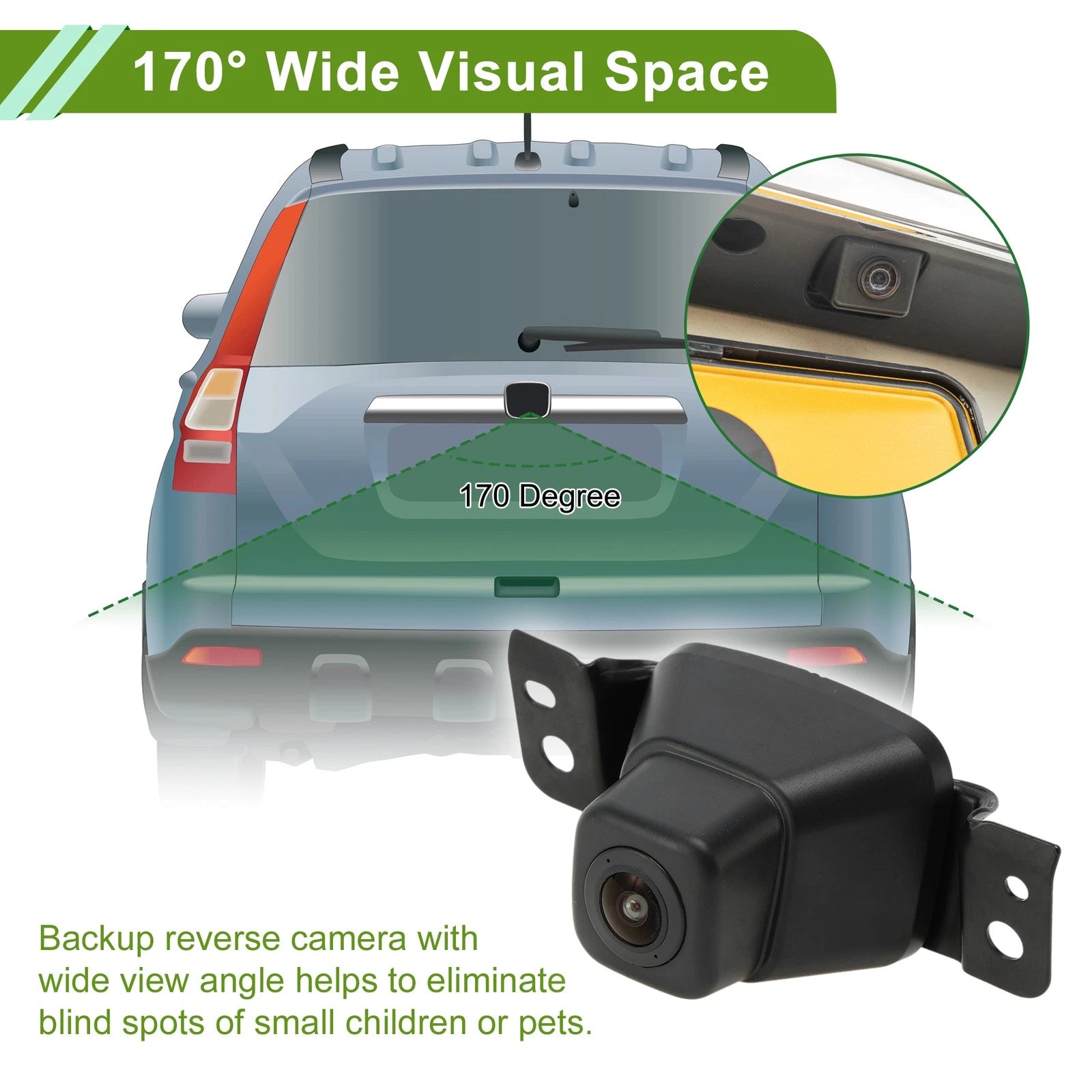 Rear View Backup Camera for Toyota RAV4 (2015–2018) No. 867900R180