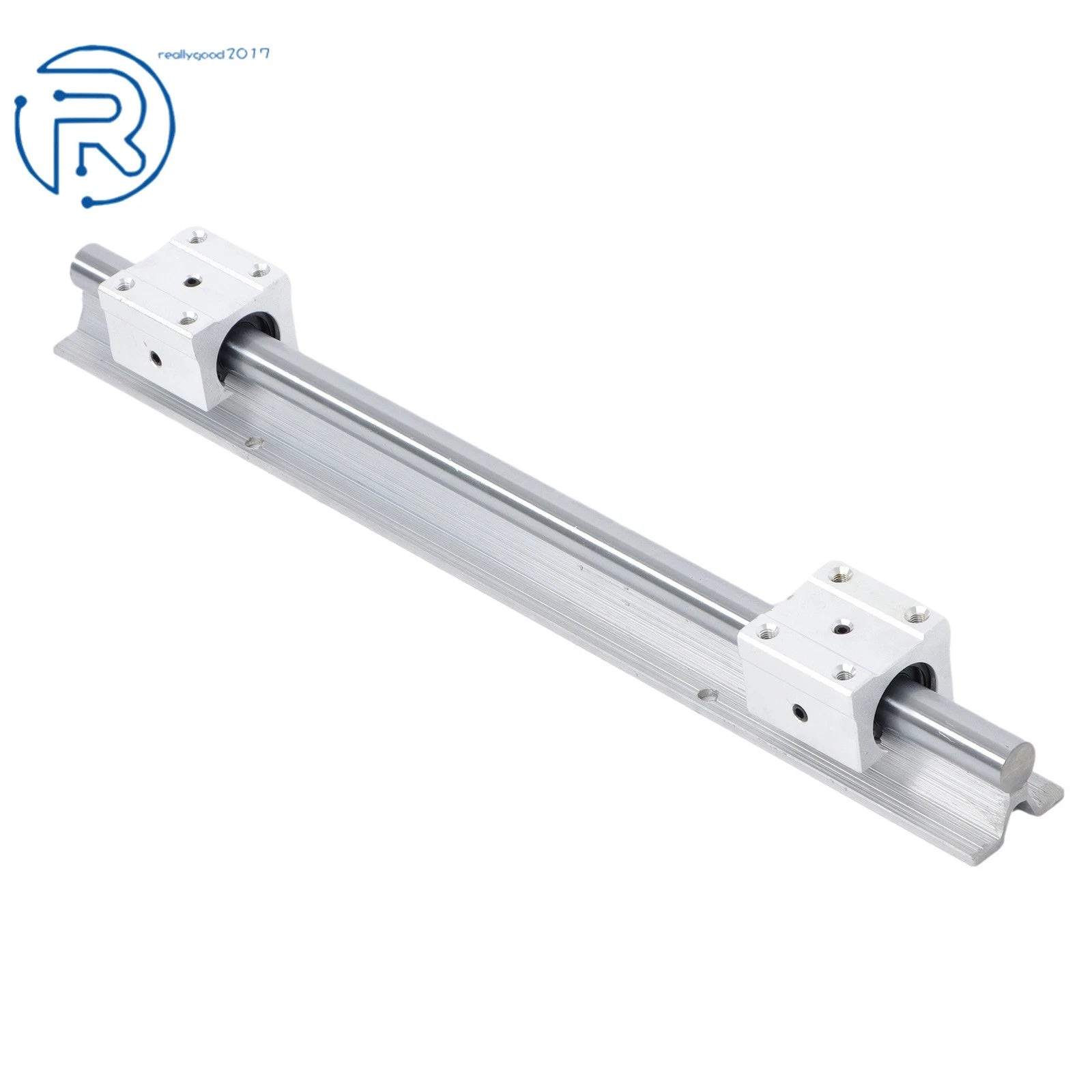 Set of 2 Linear Bearings with 4 Carriage Blocks for Automotive Applications