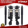Set of 4 Struts and Shocks for Chevy Equinox Saturn Vue (2007–2010)