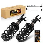 Front Struts with Coil Spring and Sway Bar Links for Honda Civic (2013-2015)