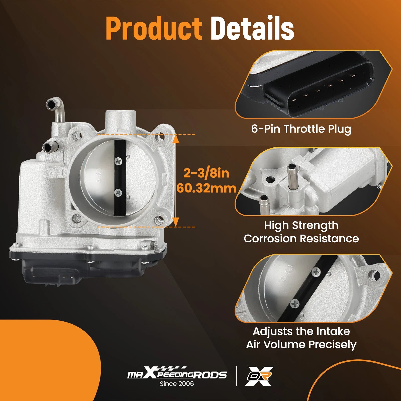 Throttle Body for Nissan Rogue Altima (2014-2019)