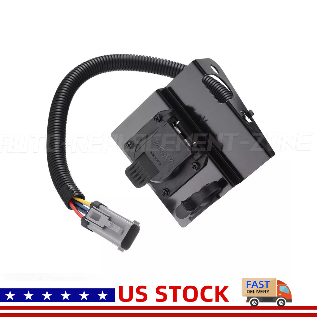 Trailer Tow Wiring Harness 4 & 7 Pin Plug for Ford F-250 F-350 (2002–2004)