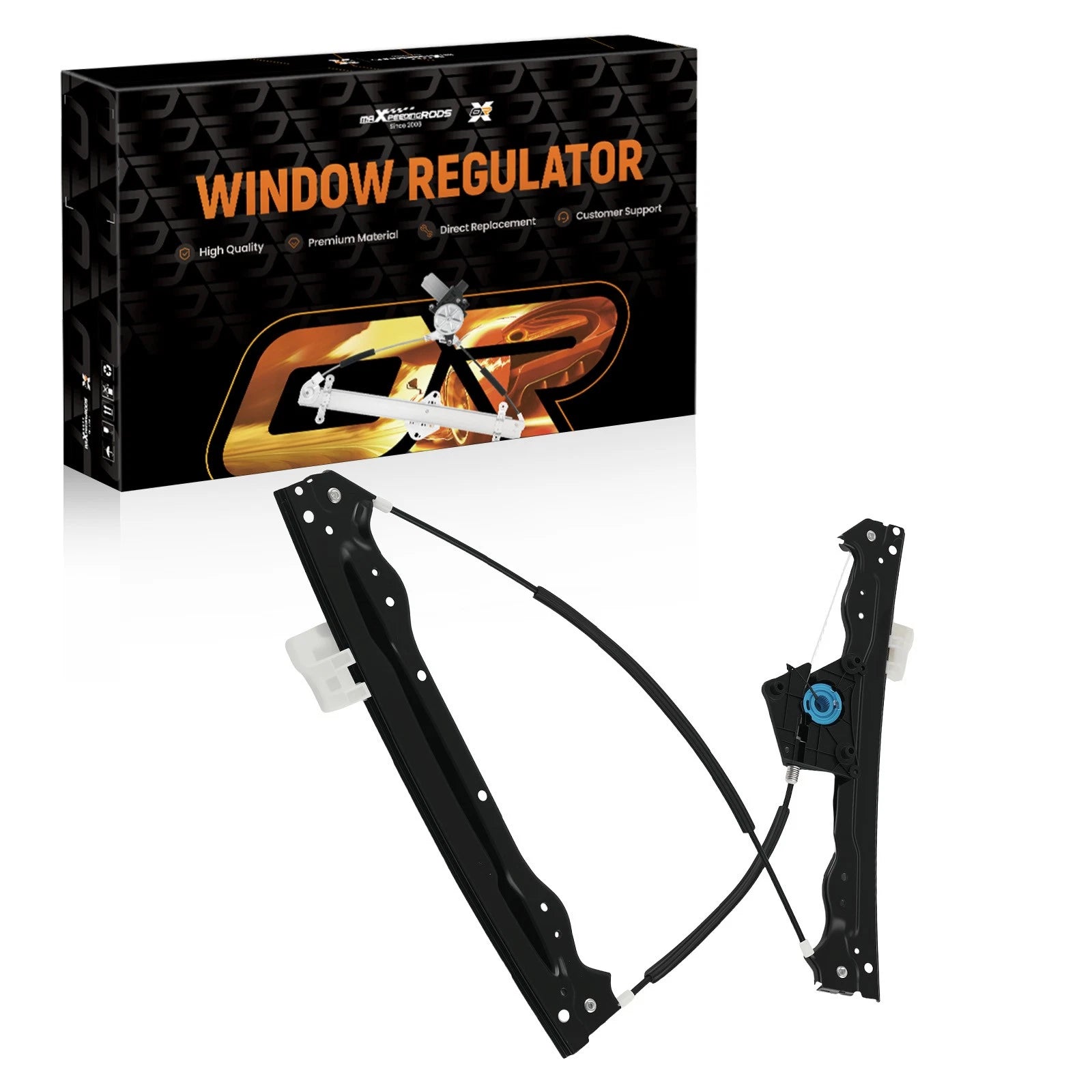 Electric Window Regulator Front Left for Dodge Avenger 3.5L 2008-2010