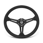 350mm 2.5" Dish Steering Wheel for NRG 3Spoke (Fits 6 Bolt)