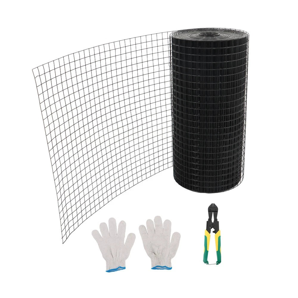 Vinyl Coated Welded Wire Fence for Chicken Rabbit Mesh (24"x100")