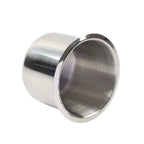 Stainless Steel Drop-in Cup Holder for Poker Table Yacht Boat RV Car Truck