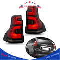 2X Sequential Indicator LED Tail Lights for Toyota Land Cruiser Prado (2010–2016)