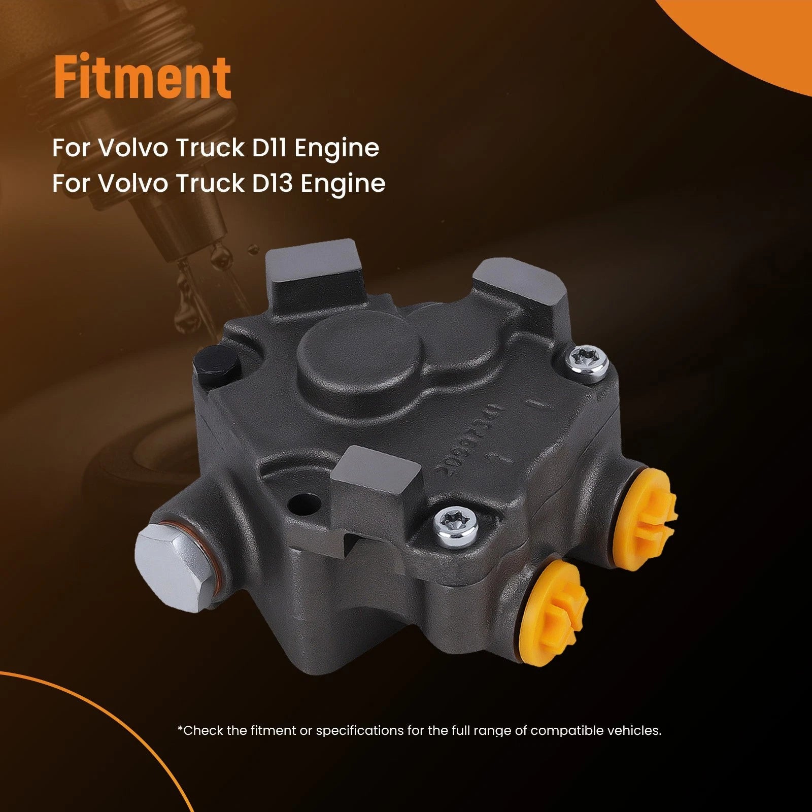 Fuel Pump Mechanical for Volvo Truck VN VNL VHD D11 D13 (2000–2023) 20997341