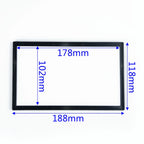 2Din Radio Stereo Dashboard Panel Trim Cover for