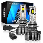 2X 9006 LED Headlight Bulbs for NOVSIGHT (40000LM, 6500K)