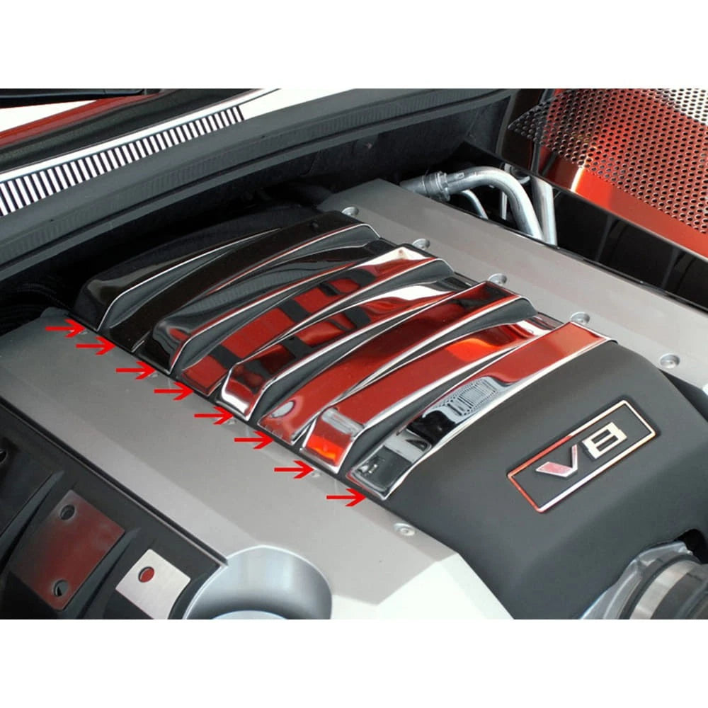 Stainless Steel Plenum Trim Kit Replacement for 2010-2013 Camaro SS (OEM)