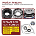 Water Pump Bearing Seal Gasket for Polaris Sportsman 400 450 500 550 XP (1996–2014)