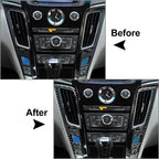 Central Console Air Vent Frame Cover Trim for Cadillac CTS (2008-2013)
