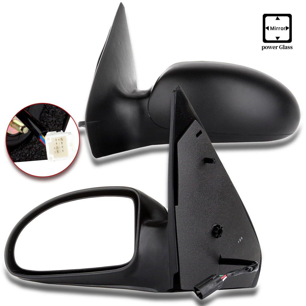 Set of 2 Power Unfoldable Side View Mirrors for Ford Focus (2000–2007)