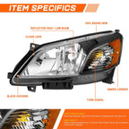 Dual L-Bar LED Headlights for Dodge Ram (1994–2002) Chrome Housing