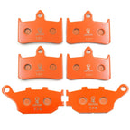 Front Rear Brake Pad Set for Honda CBR900RR Fireblade (1992–1997) FA187 FA174