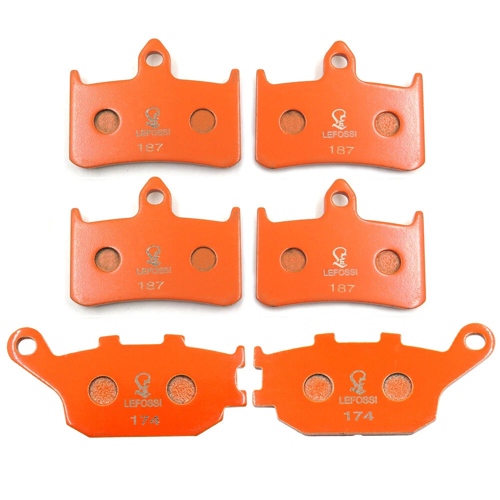 Front Rear Brake Pad Set for Honda CBR900RR Fireblade (1992–1997) FA187 FA174