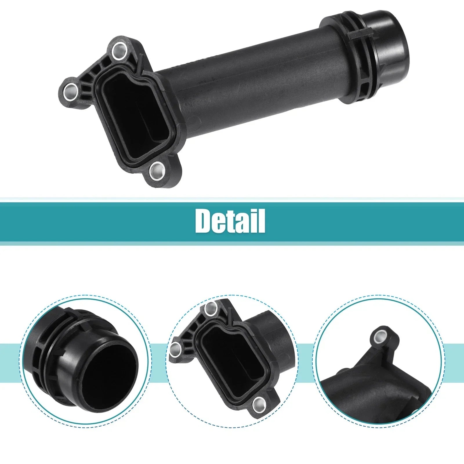 Engine Coolant Hose Connector for BMW E90 E91 E92 E93 X1 X3 X4