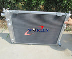 Aluminum Radiator + Fan for Saab 9000 2.3 Turbo (1991-1998)