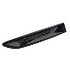 Black Front Side Fender Air Vent Grille Trim for Jaguar XE F-Pace XF (2015-2023)